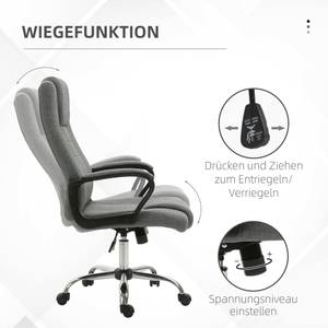 Bürostuhl mit Wippfunktion 921-265CG 76 x 119 x 62 cm