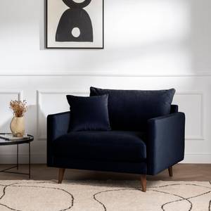 Fauteuil design Villabon Bleu marine