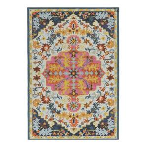 Tapis classique en laine BONDI MEDAILLON 120 x 170 cm