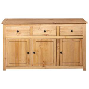 Buffet 299463 Marron - Bois massif - Bois/Imitation - 135 x 80 x 40 cm