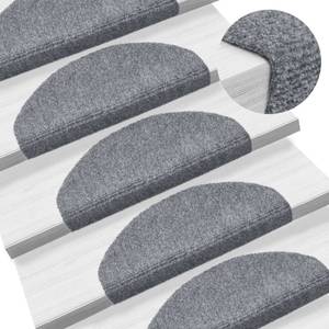 Tapis d'escalier (lot de 5) 3007455_7 Gris lumineux - Nombre de pièces dans le lot : 5