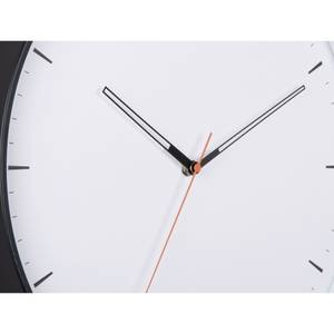 Wanduhr Calm Schwarz - 40 x 40 x 5 cm