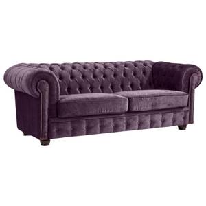 Norwin Sofa 2-Sitzer Violett - Textil - Holz teilmassiv - 174 x 74 x 98 cm
