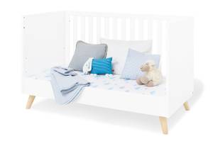 Lit de bébé évolutif Move Blanc