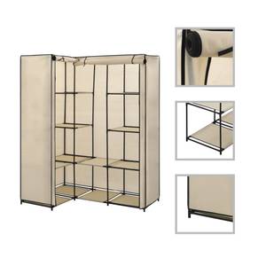 Schrank Weiß - Metall - 87 x 87 x 130 cm