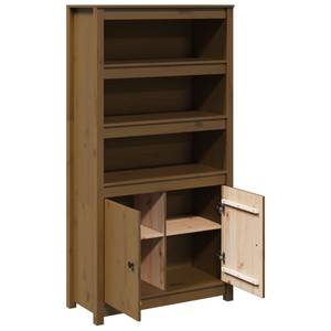 Highboard DE2584 Massivholz - 35 x 154 x 80 cm