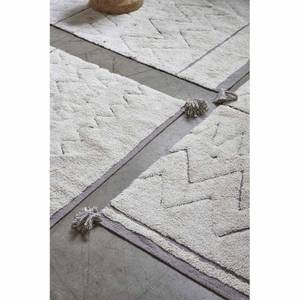 Tapis 13411 Gris - Fibres naturelles - Textile - 120 x 2 x 160 cm