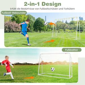 Fußballtor EB50219 Weiß