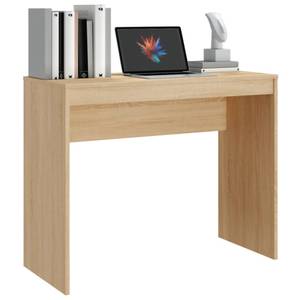 Schreibtisch Braun - Holzwerkstoff - Massivholz - 90 x 72 x 90 cm