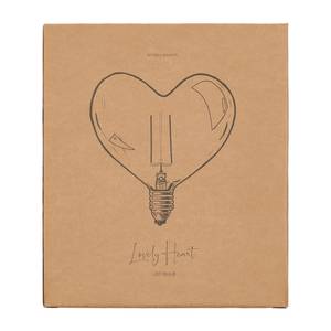 Lovely Heart Led Lampen Glas - 11 x 26 x 24 cm