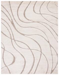 Innenteppich Naples FLORIDA SHAG Beige - Creme - 245 x 305 cm