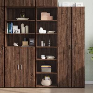 Highboard DE3389 Braun - Holzwerkstoff - 41 x 185 x 50 cm