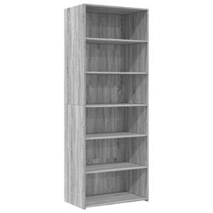 Highboard DE7133 Grau - Holzwerkstoff - 41 x 185 x 70 cm