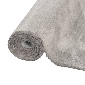 Luxus Hochflor Shaggy Teppich Velvet Grau - 80 x 160 cm