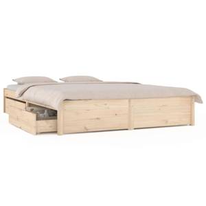 Bettrahmen 3013835-1 Braun - Holz - Breite: 141 cm