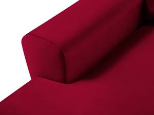 Schlaf-Ecksofa + Box MOGHAN 4 Sitzplätze Rot