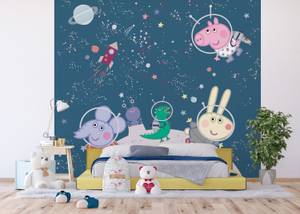 Fototapete Peppa Wutz 601193 Naturfaser - Textil - 270 x 300 x 300 cm