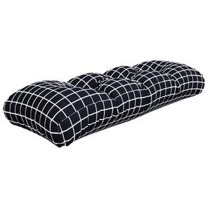 Coussin de palette 3005776-2 Noir - Blanc