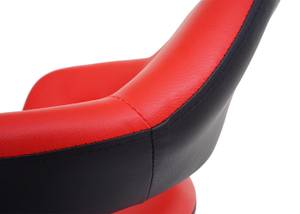 Barhocker F16 (2er-Set) Schwarz - Rot