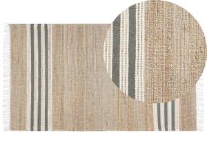 Teppich MIRZA Beige - Creme - Grau - Petrol - Weiß - 80 x 80 x 150 cm