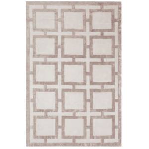 Tapis de salon moderne tissé main NOTE Beige - 175 x 250 cm