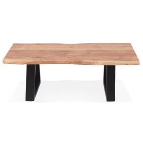 Table Basse RAFA Beige - Bois massif - 115 x 40 x 65 cm