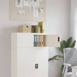 Aktenschrank 299865-1 Weiß - Höhe: 40 cm