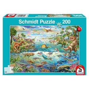 Puzzle Entdecke die Dinosaurier Papier - 20 x 4 x 28 cm