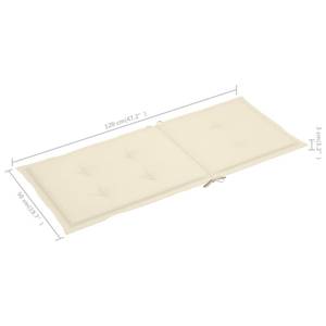 Gartenstuhl (2er Set) 3007487-1 Creme