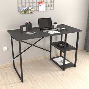 Bureau Nittedal avec étagère anthracite Anthracite