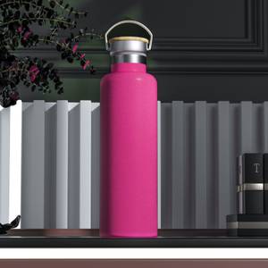 Thermosflasche Isolierflasche Kanne Pink - Metall - 8 x 27 x 8 cm