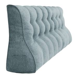 Oreiller cunéiforme ergonomique Gris - Largeur : 200 cm