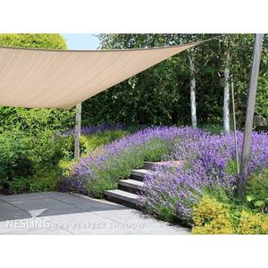 Voile d'ombrage carrée Coolfit sable 5 x 500 x 1 x 500 cm