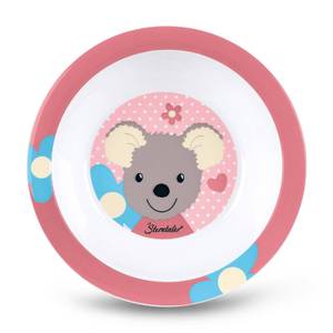 Kindergeschirr Set Tiere 5-teilig Pink