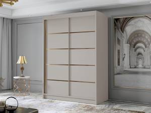 Kleiderschrank Lungo IV Beige