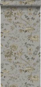 Tapete Blumen 6962 Taupe