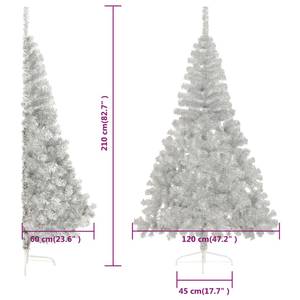 Sapin de noël 3009944-2 Argenté - 120 x 210 x 120 cm