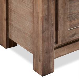 Highboard Alaska Braun Braun - Massivholz - 160 x 140 x 45 cm