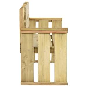 Gartenbank 3011565 Braun - Holzwerkstoff - Holzart/Dekor - 53 x 85 x 121 cm