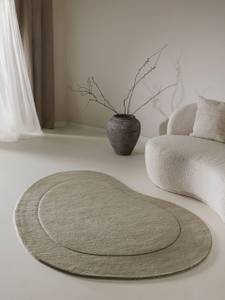 Tapis de laine Shape Vert clair