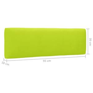 Coussin de palette 3005779-3 (lot de 3) Vert clair