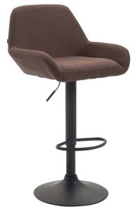 Tabouret de bar Braga Marron - Noir