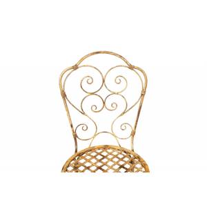 Chaise de Jardin Shabby Chic Blanc