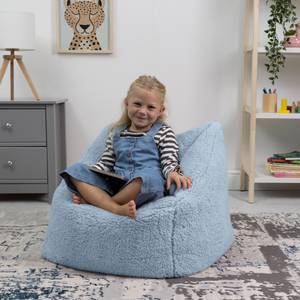 Kinder Sessel Sitzsack Blau Blau - Kunststoff - 55 x 44 x 55 cm