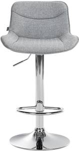 Barhocker Vonore 2er Set Grau - Silber