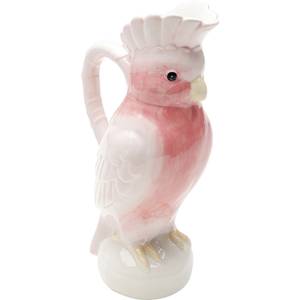 Karaffe Exotic Bird Pink - Keramik - Stein - 17 x 30 x 12 cm