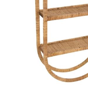 Nordic Beige - Holzwerkstoff - Rattan - 20 x 110 x 56 cm