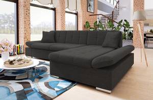 Ecksofa Montana Aluminium - Ecke davorstehend rechts