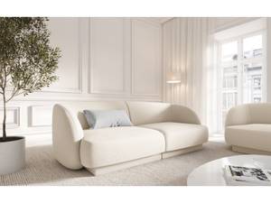 Sofa MILEY 2 Sitzplätze Beige - Textil - 90 x 70 x 180 cm