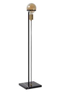 Lucide OTTELIEN - Stehlampe Schwarz - Metall - Stein - 23 x 109 x 23 cm